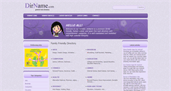 Desktop Screenshot of dirname.com
